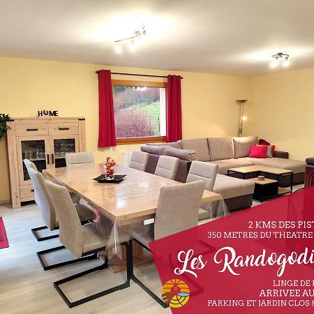 Les Randogodilleurs Avec Jacuzzi A 2Kms Des Pistes Et 350M Du Theatre Du Peuple ! Villa Bussang Ngoại thất bức ảnh